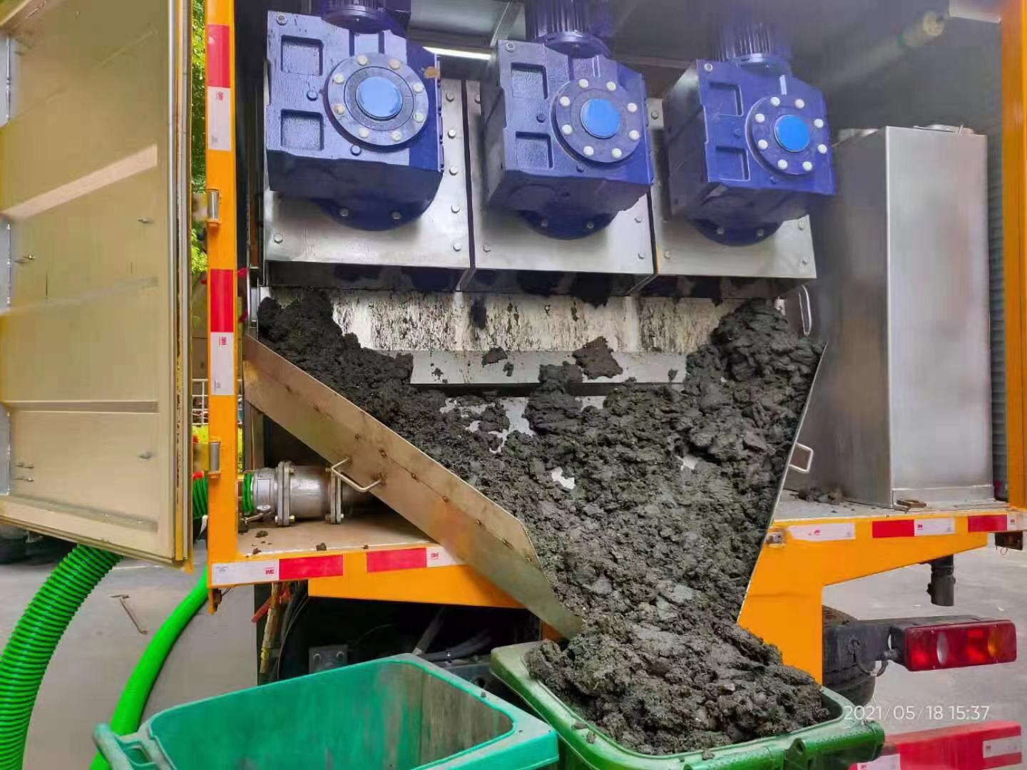 青州化粪池清掏城市维护站-泥浆净化干湿分离处理